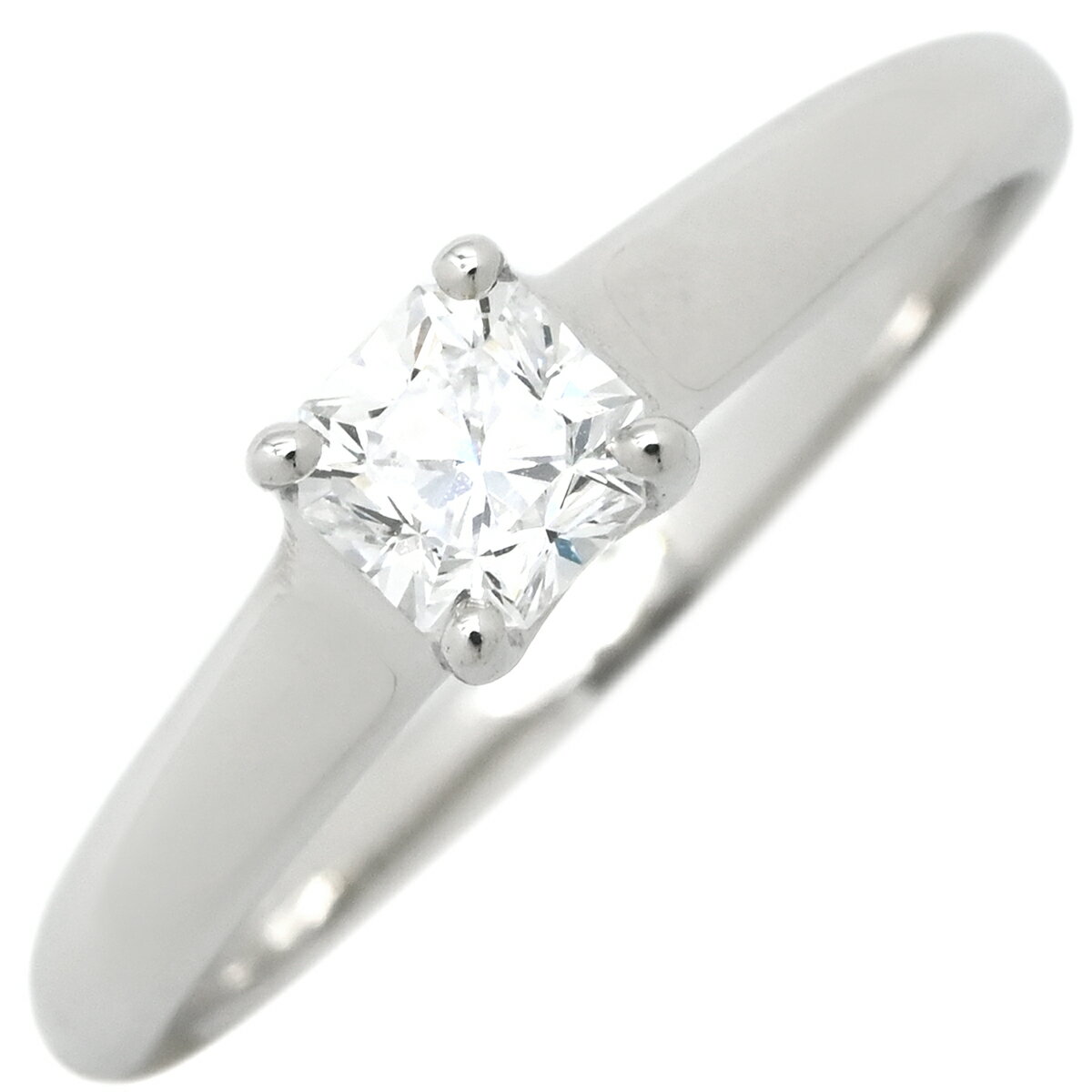 ティファニー Tiffany & Co リング 指輪 ルシダ ダイヤモンドリング Pt950 ダイヤモンド プラチナシルバー 1石 1粒 プリンセスカット 15号 5970744【中古】
