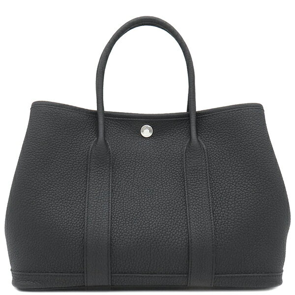 エルメス HERMES トートバッグ ガーデンパーティーTPM ネゴンダ ブラック シルバー金具 新品 未使用 黒 K刻印(2025年製) 【箱】【中古】のサムネイル