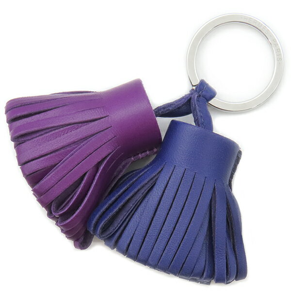 nightwalker エルメスカルメン黒 レザー フリンジ キーホルダー t0829192he-1-2.jpg