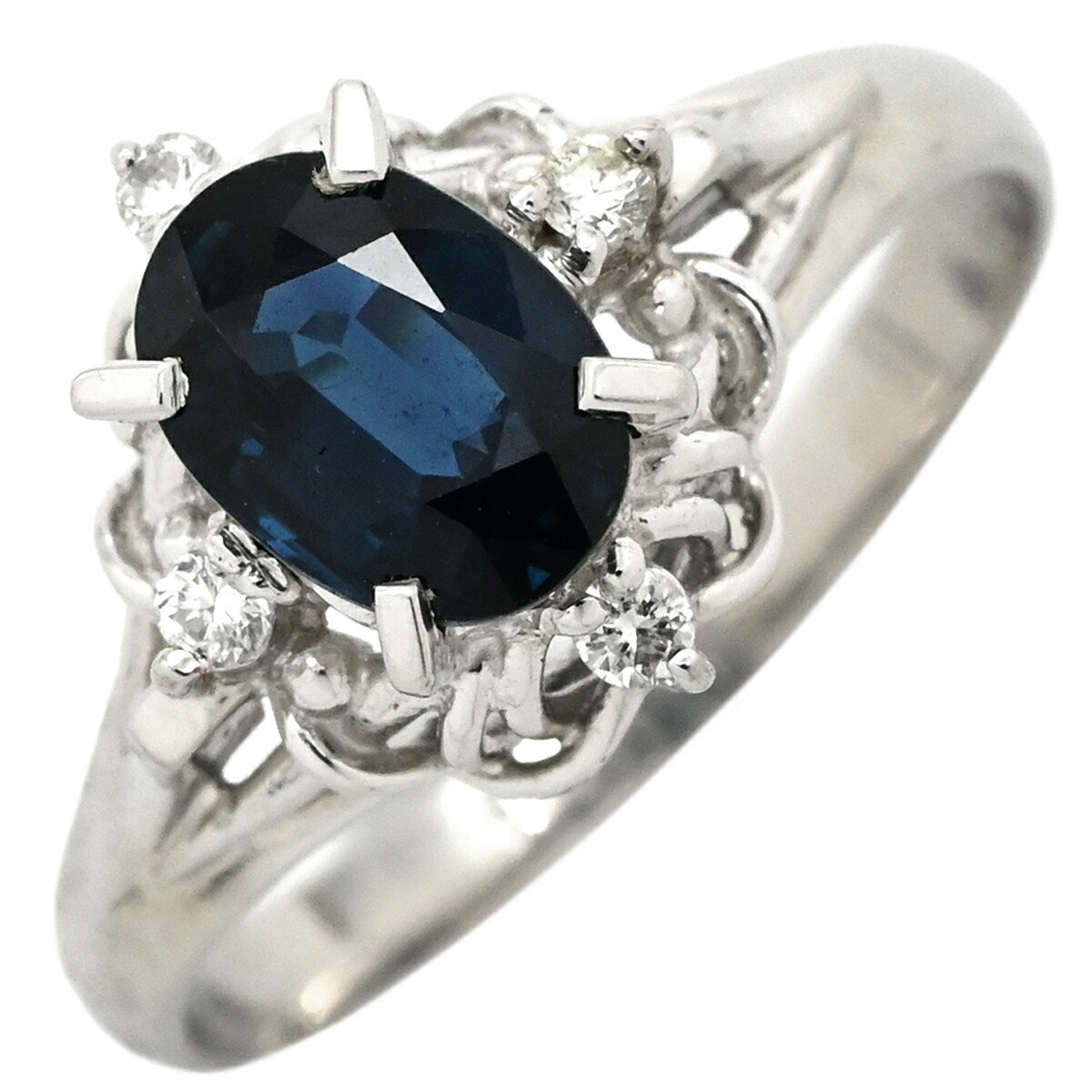 【中古】リング指輪ブルーサファイア...