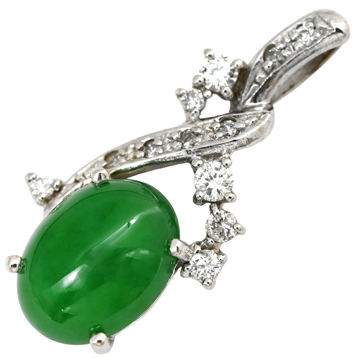 【中古】ペンダントトップヒスイ2....