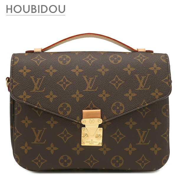 LOUIS VUITTON - ルイヴィトン LOUIS VUITTON 2WAYバッグ ポシェット メティス MM モノグラムキャンバス モノグラム ゴールド金具 茶 ショルダー ハンドバッグ M44875 RFID【中古】