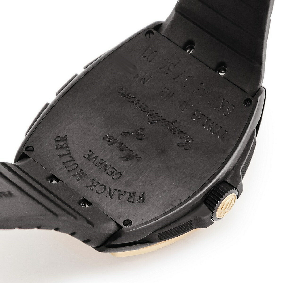 フランクミュラー FRANCK MULLER スカファンダー SKF46DVSCDT TTNRBR5NNR K18PG×Ti コンビ ブラック メンズ 腕時計自動巻き ブラック 【中古】