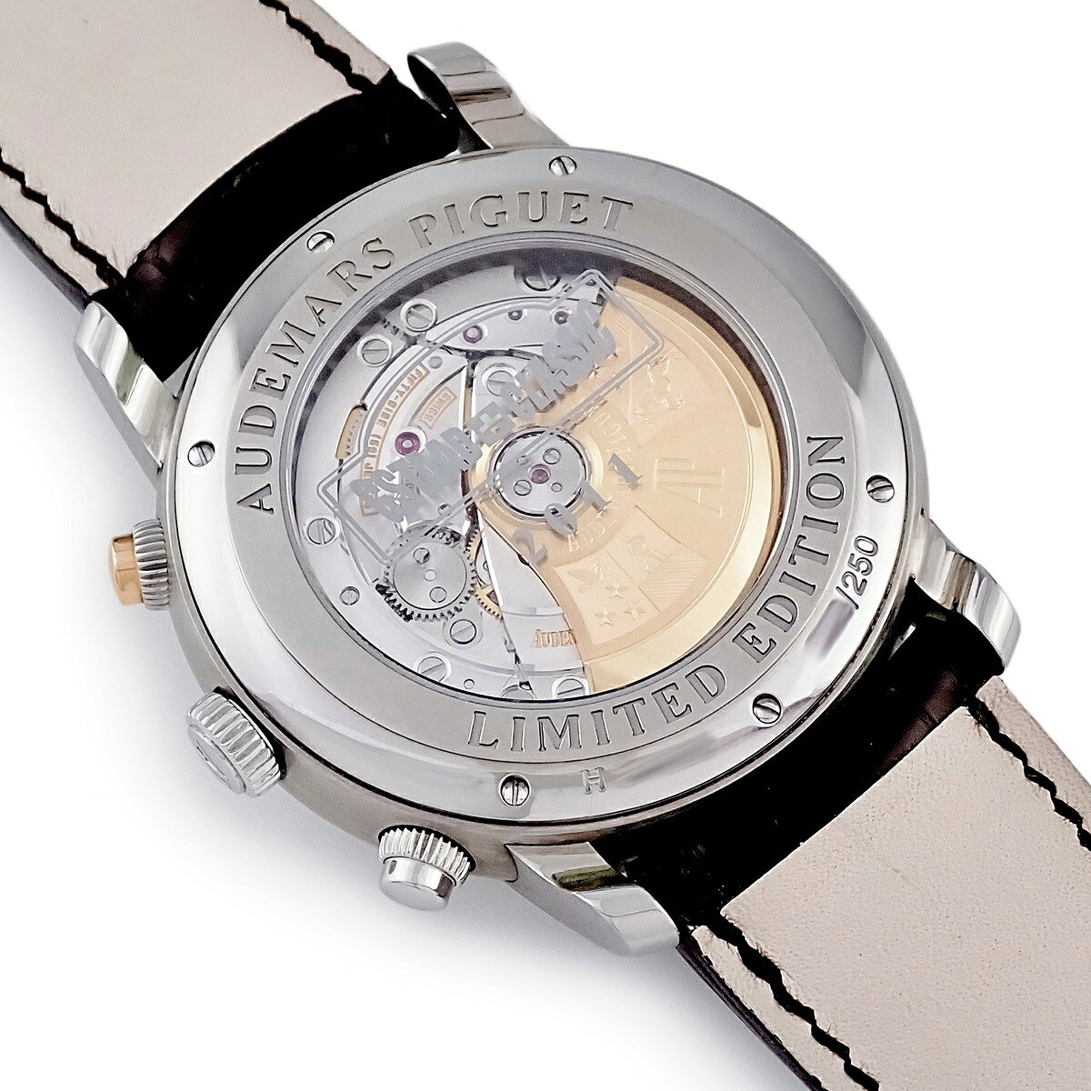 HOUBIDOU 心斎橋店のオーデマピゲ AUDEMARS PIGUET ジュール オーデマ グシュタード クラシック 26558TI.OO.D080VE.01 OH済 チタン 限定 メンズ 腕時計自動巻き グレー 【中古】｜アングル2