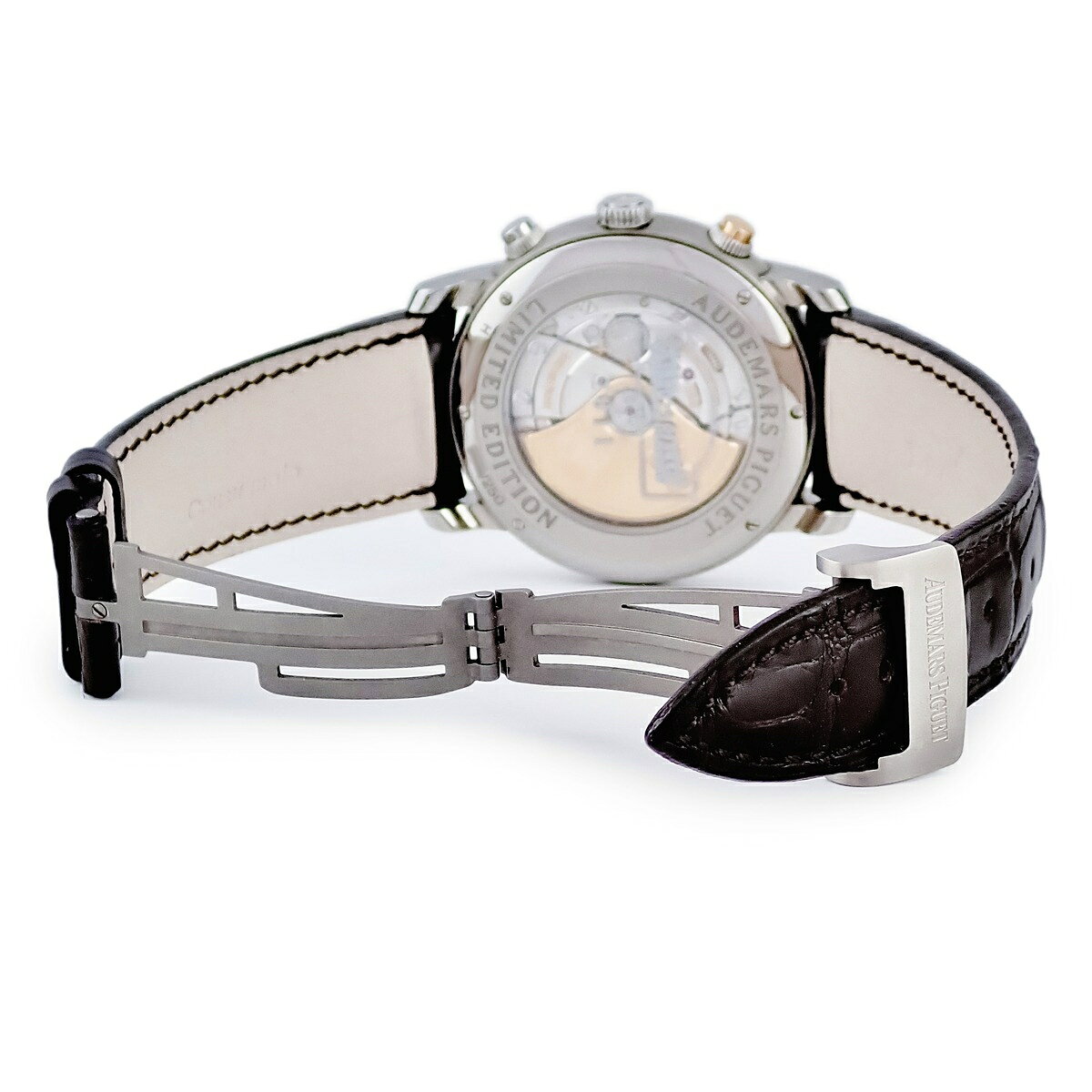 HOUBIDOU 心斎橋店のオーデマピゲ AUDEMARS PIGUET ジュール オーデマ グシュタード クラシック 26558TI.OO.D080VE.01 OH済 チタン 限定 メンズ 腕時計自動巻き グレー 【中古】｜アングル3