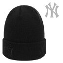 New Era ニューエラ ビーニー ニット帽 ニットキャップ NY ロゴ エッセンシャル ニューヨークヤンキース メンズ レディース ユニセックス メジャーリーグ ベースボール プレゼント ギフト おしゃれ ファッション MLB Essential New York Yankees(4)