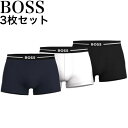 HUGO BOSS ヒューゴボス メンズ ボクサーパンツ 3枚セット 正規品 人気ブランド プレゼント ギフト Bold 10257977
