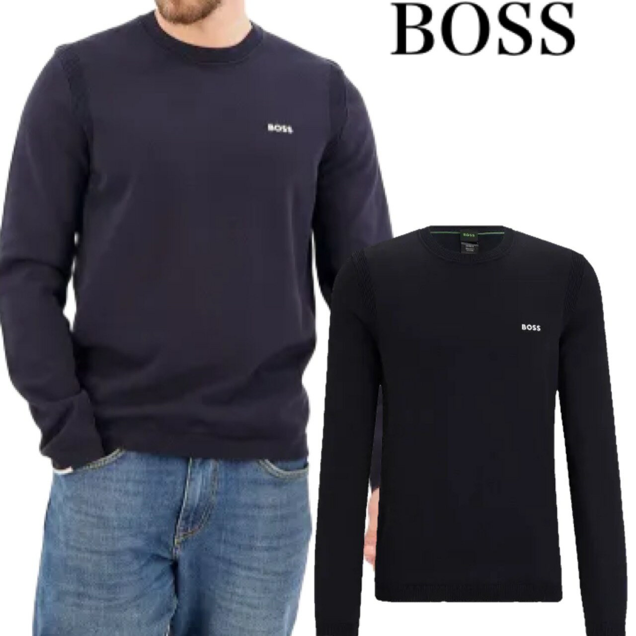 HUGO BOSS ヒューゴボス メンズ レディース ユニセックス セーター 正規品 人気ブランド プレゼント ギフト Ever X Cn