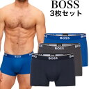 HUGO BOSS ヒューゴボス メンズ ボクサーパンツ 3枚セット 正規品 人気ブランド プレゼント ギフト Power