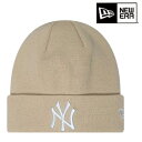 New Era ニューエラ ビーニー ニット帽 ニットキャップ NY ロゴ エッセンシャル ニューヨークヤンキース メンズ レディース ユニセックス メジャーリ...