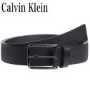 Calvin Klein カルバンクライン メンズ ベルト ロゴ ブランド サイズ調節 プレゼント ギフト 高級感 Pb 35mm