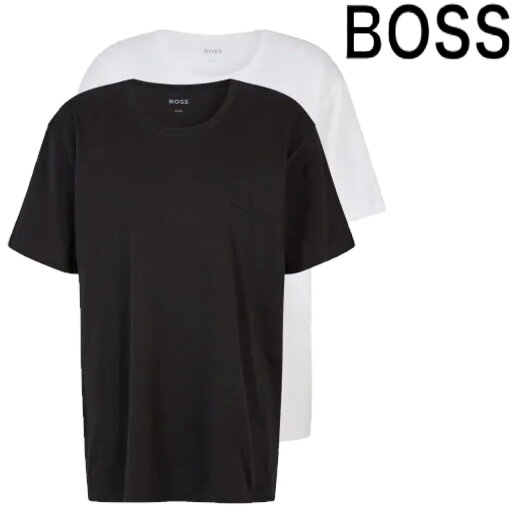 HUGO BOSS ヒューゴボス メンズ Tシャツ 2枚セット クルーネック 正規品 大谷翔平 選手 愛用 ブランド Comfort HUGO BOSS ヒューゴボス メンズ Tシャツ 2枚セット クルーネック 正規品 大谷翔平 選手 愛用 ブランド Comfort