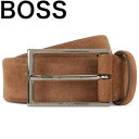 HUGO BOSS ヒューゴボス メンズ ベルト ロゴ ブランド サイズ調節 プレゼント ギフト 高級感 ビジネス ファッション 大谷翔平 愛用ブランド Calindo