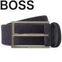 HUGO BOSS ヒューゴボス メンズ ベルト ロゴ ブランド サイズ調節 プレゼント ギフト 高級感 ビジネス ファッション 大谷翔平 愛用ブランド Calindo
