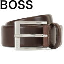 HUGO BOSS ヒューゴボス メンズ ベルト ロゴ ブランド サイズ調節 プレゼント ギフト 高級感 ビジネス ファッション 大谷翔平 愛用ブランド Erron Sz35