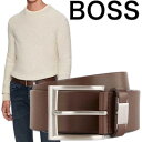 HUGO BOSS ヒューゴボス メンズ ベルト ロゴ ブランド サイズ調節 プレゼント ギフト 高級感 ビジネス ファッション 大谷翔平 愛用ブランド Connio