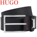 HUGO BOSS ヒューゴボス メンズ ベルト ロゴ ブランド サイズ調節 プレゼント ギフト 高級感 ビジネス ファッション 大谷翔平 愛用ブランド Gabriel Sz35