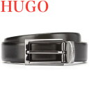 HUGO BOSS ヒューゴボス メンズ ベルト ロゴ ブランド サイズ調節 プレゼント ギフト 高級感 ビジネス ファッション 大谷翔平 愛用ブランド Elvio U