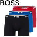 【お得な3枚セット】HUGO BOSS ヒューゴボス ボクサーパンツ 3枚組 正規品 おしゃれ プレゼント ギフト 大谷翔平選手 愛用ブランド 高級感 Powe...