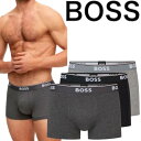 【お得な3枚セット】HUGO BOSS ヒューゴボス ボクサーパンツ 3枚組 正規品 おしゃれ プレゼント ギフト 大谷翔平選手 愛用ブランド 高級感 Powe...