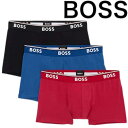【お得な3枚セット】HUGO BOSS ヒューゴボス ボクサーパンツ 3枚組 正規品 おしゃれ プレゼント ギフト 大谷翔平選手 愛用ブランド 高級感 Powe...