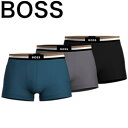 【お得な3枚セット】HUGO BOSS ヒューゴボス ボクサーパンツ 3枚組 正規品 おしゃれ プレゼント ギフト 大谷翔平選手 愛用ブランド 高級感 Moti...
