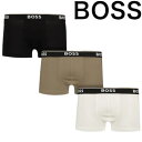 【お得な3枚セット】HUGO BOSS ヒューゴボス ボクサーパンツ 3枚組 正規品 おしゃれ プレゼント ギフト 大谷翔平選手 愛用ブランド 高級感 Powe...