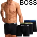 HUGO BOSS ヒューゴボス メンズ ボクサーパンツ 3枚セット 正規品 人気ブランド プレゼント ギフト Power 10267398 01