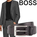 HUGO BOSS ヒューゴボス メンズ ベルト ロゴ ブランド サイズ調節 プレゼント ギフト 高級感 ビジネス ファッション 大谷翔平 愛用ブランド Brondon