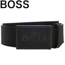 HUGO BOSS ヒューゴボス メンズ ベルト ロゴ ブランド サイズ調節 プレゼント ギフト 高級感 ビジネス ファッション 大谷翔平 愛用ブランド Icon