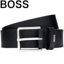 HUGO BOSS ヒューゴボス メンズ ベルト ロゴ ブランド サイズ調節 プレゼント ギフト 高級感 ビジネス ファッション 大谷翔平 愛用ブランド Ther SZ35 10245706 01