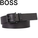 HUGO BOSS ヒューゴボス メンズ ベルト ロゴ ブランド サイズ調節 プレゼント ギフト 高級感 ビジネス ファッション 大谷翔平 愛用ブランド Jax 10226465