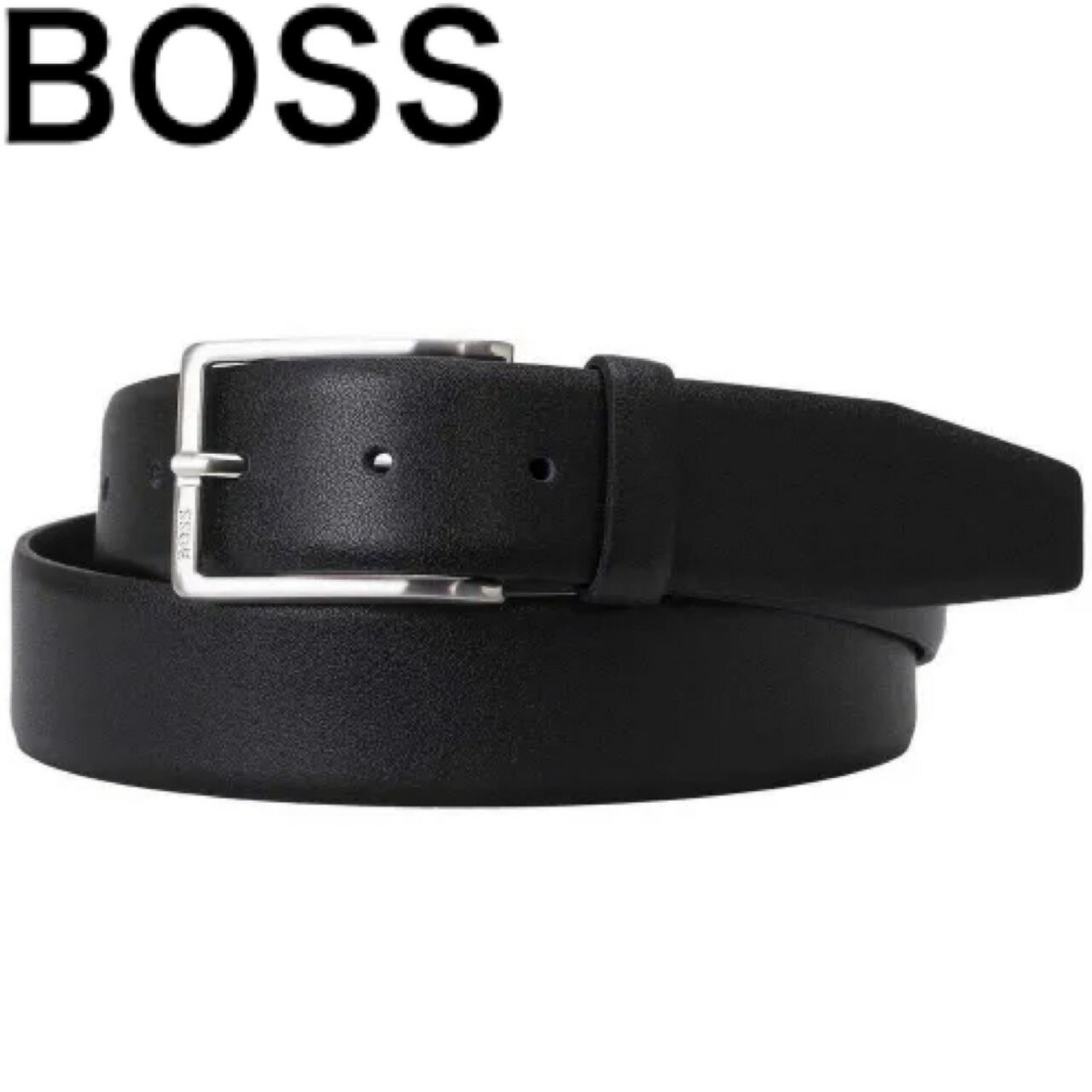 HUGO BOSS ヒューゴボス メンズ ベルト ロゴ ブランド サイズ調節 プレゼント ギフト 高級感 ビジネス ファッション 大谷翔平 愛用ブランド Erman L Sz35 10249587
