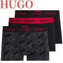 HUGO BOSS ヒューゴボス メンズ ボクサーパンツ 3枚セット 正規品 人気ブランド プレゼント ギフト Design 10267989