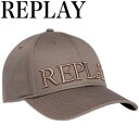 REPLAY リプレイ キャップ 帽子 メンズ レディース ユニセックス オールシーズン 人気デザイン プレゼント ギフト AX4308.001.A0113