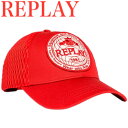 REPLAY リプレイ キャップ 帽子 メンズ レディース ユニセックス オールシーズン 人気デザイン プレゼント ギフト AX4337.000.A0406