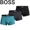 【お得な3枚セット】HUGO BOSS ヒューゴボス ボクサーパンツ 3枚組 正規品 おしゃれ プレゼント ギフト 大谷翔平選手 愛用ブランド 高級感 5054...