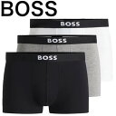 【お得な3枚セット】HUGO BOSS ヒューゴボス ボクサーパンツ 3枚組 正規品 おしゃれ プレゼント ギフト 大谷翔平選手 愛用ブランド 高級感 5054...
