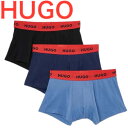 【お得な3枚セット】HUGO BOSS ヒューゴボス ボクサーパンツ 3枚組 正規品 おしゃれ プレゼント ギフト 大谷翔平選手 愛用ブランド 高級感 1026...