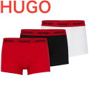 【お得な3枚セット】HUGO BOSS ヒューゴボス ボクサーパンツ 3枚組 正規品 おしゃれ プレゼント ギフト 大谷翔平選手 愛用ブランド 高級感