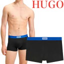 HUGO BOSS ヒューゴボス ボクサーパンツ 正規品 おしゃれ プレゼント ギフト 大谷翔平選手 愛用ブランド 高級感 BLUE 10273494
