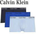 【お得な3枚セット】Calvin Klein カルバンクライン ボクサーパンツ 正規品 おしゃれ プレゼント ギフト LV00NB4409 Trunk