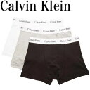 【お得な3枚セット】Calvin Klein カルバンクライン ボクサーパンツ 3枚セット 正規品 おしゃれ プレゼント ギフト 0000U2662G