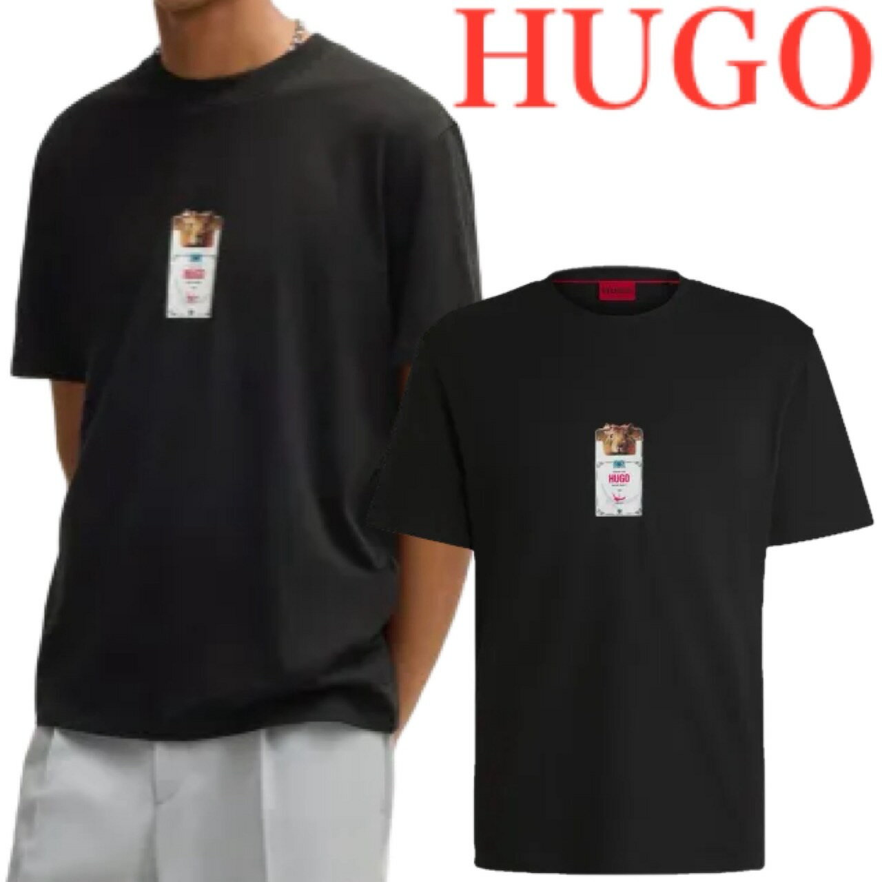 HUGO BOSS ヒューゴボス クルーネック Tシャツ 正規品 ブランド プレゼント ギフト Dilesses