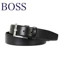 HUGO BOSS ヒューゴボス メンズ ベルト ロゴ ブランド 本革 レザー サイズ調節 プレゼント ギフト 高級感 ビジネス ファッション 大谷翔平 愛用ブ...