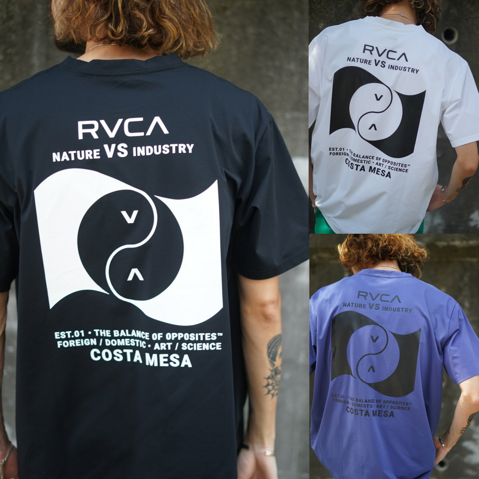 RVCA롼TSURFTEEBALANCEBANNERT-SHIRT