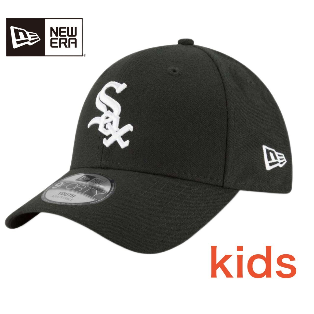 楽天MY COLORNew Era ニューエラ ジュニア キャップ The League Chicago White Sox シカゴ ホワイトソックス ロゴ サイズ調節 ベースボール 野球 キッズ ジュニア ユース ファッション トレーニング