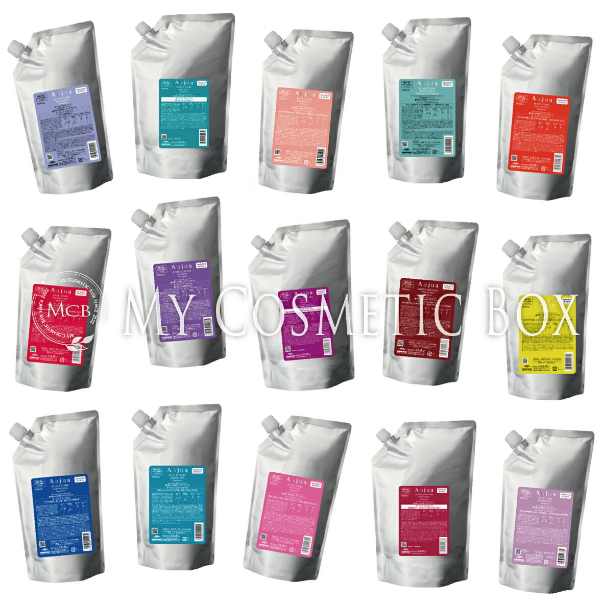 【詰め替えセット販売】オージュア シャンプー ミルボン トリートメント クエンチ インメトリィ リペアリティ　各種 Aujuaのサムネイル