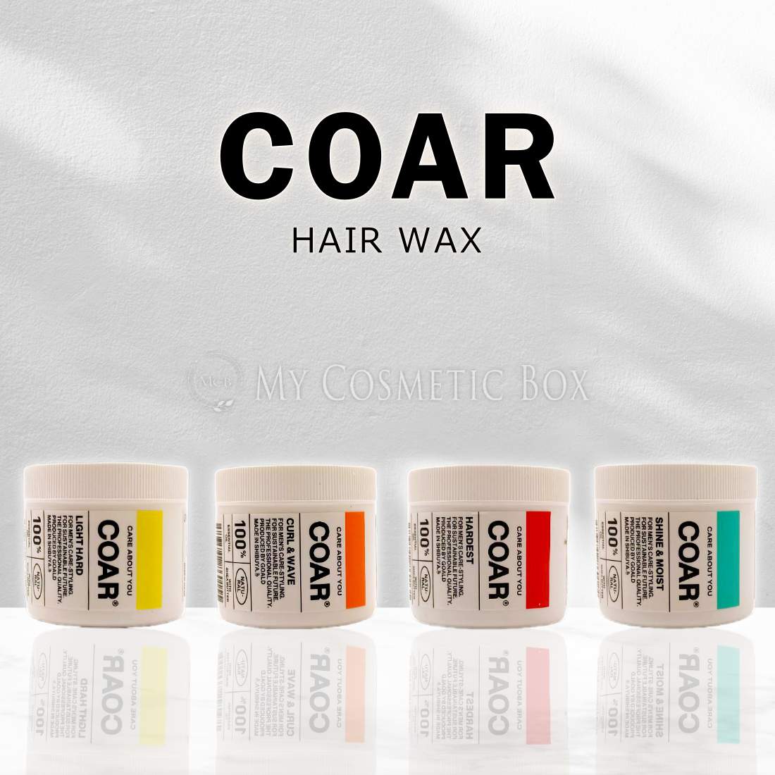 COAR coar COAR（コア） SHINE&MOIST（シャイン＆モイスト）90g COAR（コア） LIGHT HARD（ライトハード）90g （カール＆ウェーブ）COAR（コア） CURL&WAVE 90g