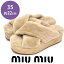 10󥪥եݥо_㤤ʪޥ饽ۡʡۥߥ奦ߥ奦 miu miu ե  ѥɥ꡼ å  ١ 35(22cm) sh22-7568šۡʲġ